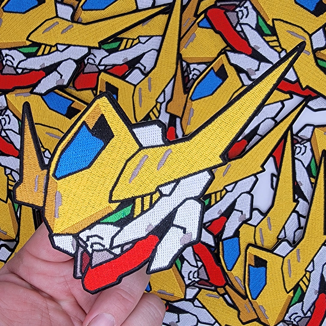 Gundam Barbatos Lupus Rex Head Patch