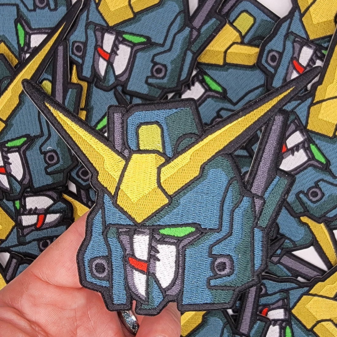 Gundam Heavyarms EW Clown Mask Head Patch