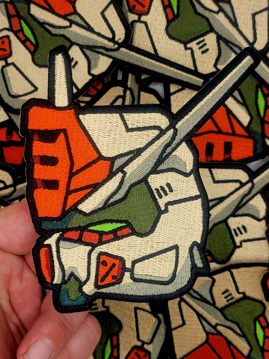 Buster Gundam Head Patch
