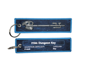 Solo Leveling Dungeon Key Jet Tag