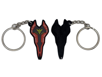 Sazabi Shield Keychain